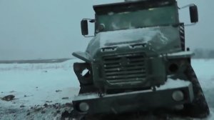 Подрыв УРАЛ ВВ тринитротолуолом. Видео с полигона.