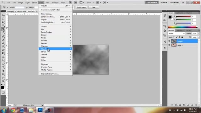 How to add dust particles in Photoshop CS5 смотреть онлайн