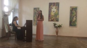 М. Мусоргский «С куклой» из цикла «Детская», Гладкова Юлия.