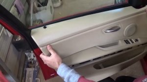 BMW FRONT DOOR SPEAKER REPLACEMENT E90 E91 E92 E93 2007 2008 2009 2010 2011
