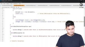 How To Handle Multiple Exception | Salesforce Premium Development Course 2023