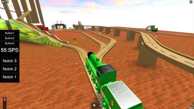 Thomas and Friends Roblox Wooden Railway Room Compilation смотреть онлайн