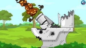 Мега танки Vs Инопланетный БОСС - Мультики про танки