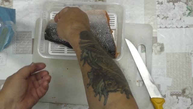 Лосось пряного посола/ Salmon