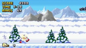 Sonic 3D in 2D (Отличная фан-игра)