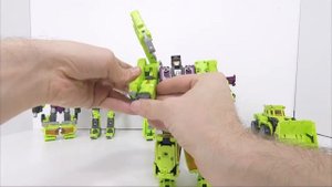 Новый! Трансформер Девастатор / Devastator NBK. Собираем большого робота!