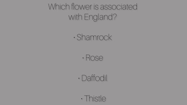 Life in the UK test Question 1