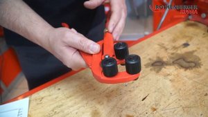 Устройство для обработки края резьбы 3/8 - 2"