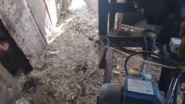 Обзор самодельного комбайна!Настройка под семечки! смотреть онлайн