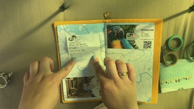 Оформление в путешествии // тревелбук //traveler's notebook смотреть онлайн