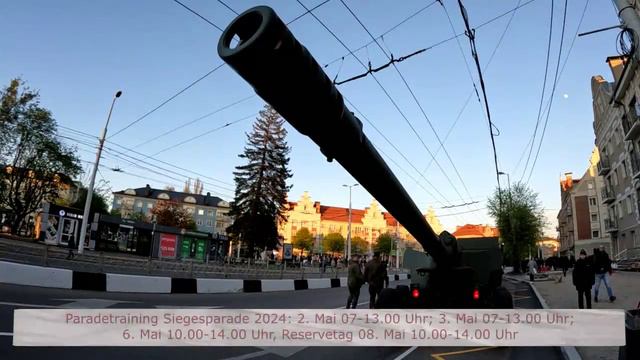 39 Sekunden Kaliningrad - Militärparade 2024 - Военный парад 2024