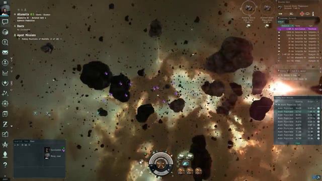 Eve Online Mining Visuals смотреть онлайн
