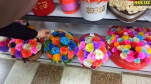 Ясалган Гуллар нархи Лилия Архидея Гафри ?335481616 Gullar Liliya Arxideya Gafri gul bozori