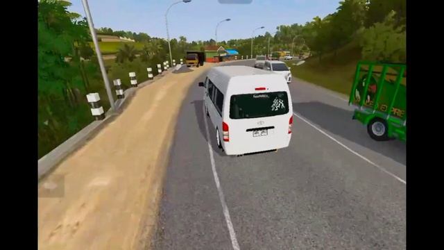 Bussid Mod Toyota Hiace Commuter Van Car (Review + Link)
