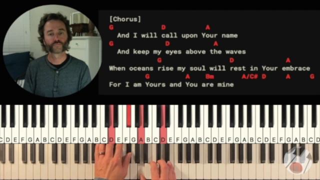 Oceans (Where Feet May Fail) | Piano Tutorial | Play & Sing смотреть онлайн