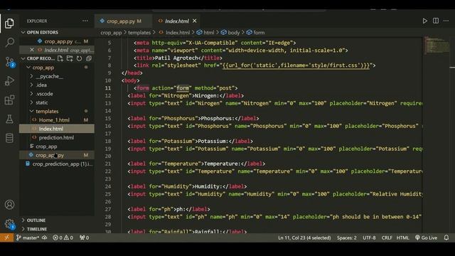 Machine learning project | Crop recommendation project | Part 2 #machinelearningproject