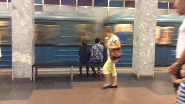 Станция метро "Текстильщики" // 10 августа 2016 года