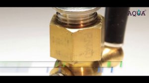 Кран трехходовой для манометра AQUA 0625