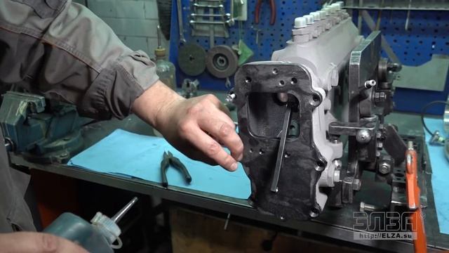 ЭЛЗА. Монтаж электронного регулятора на ТНВД типа "60", "80", "90" ЯЗДА смотреть онлайн