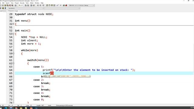 Dynamic Stack Data Structure using C language #stack #datastructures #datastructure #dynamicstack