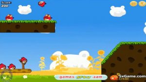 Angry Birds Cannon Love Birds Gameplay No Comentary
