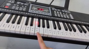 San Sen / BD Music BD-670 keyboard follow function the song on "Little Apple"