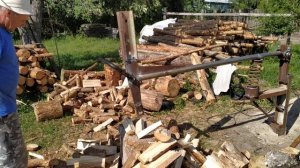 Дровокол механический