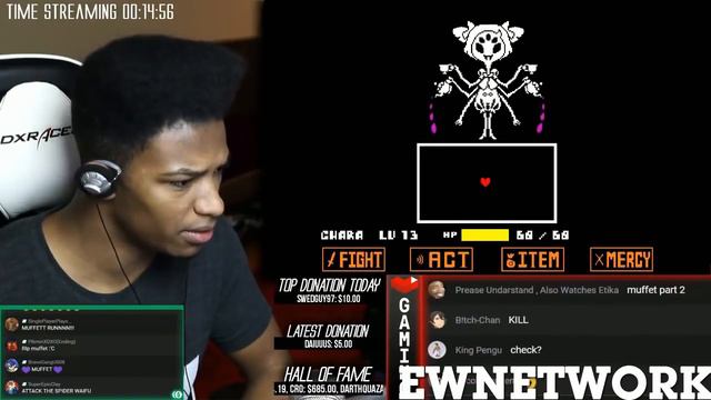 YouTubers React To: Muffet's Death (Undertale) смотреть онлайн