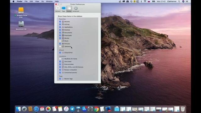 Как скрыть жесткий на рабочем столе macOS Catalina смотреть онлайн