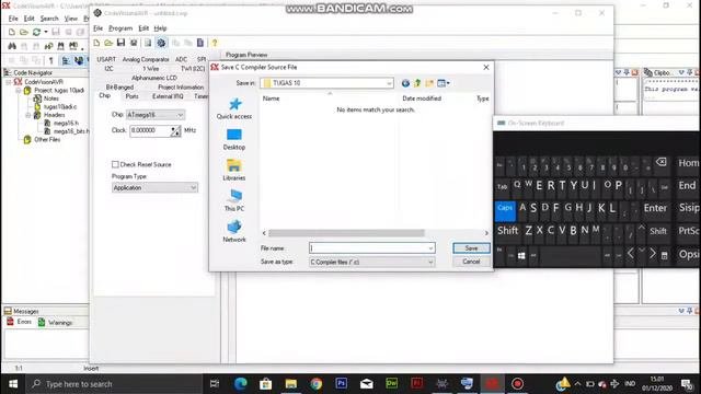 Timer | CodeVisionAVR & Proteus