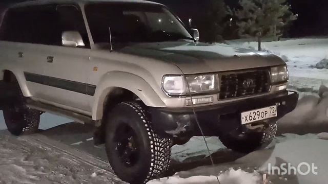 Тойота Ленд Круизер 80 4,5/ эксплуатациия в морозы -38 смотреть онлайн