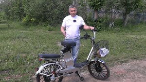 Курьерский электровелик. SIGMA 500. Обзор.