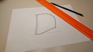 Построение выкройки капюшона для худи. Часть 2