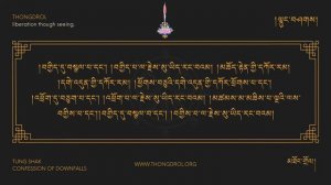 Tungshak | །ལྟུང་བཤགས། | Confession of Downfalls | Gyalwang Karmapa | thongdrol.org