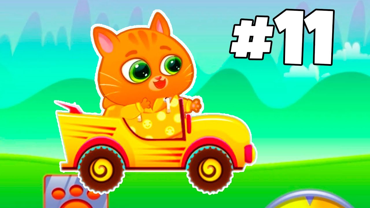 11 серия игры Виртуальный питомец котик Буббу на канале BabyMax.Игры для детей. Прохождение игры.