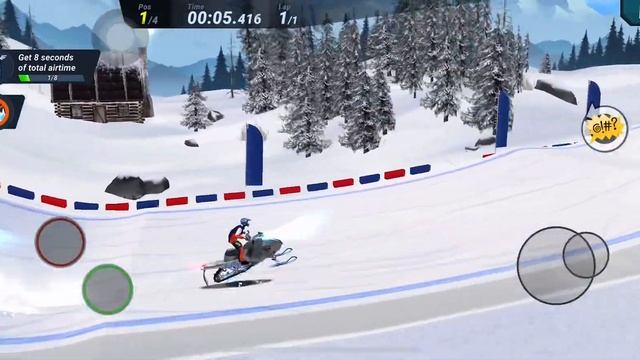 Mad Skill Snowcross - Gameplays ( iOS / Android ) смотреть онлайн