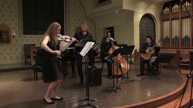 Piazzolla - Libertango -- QUINTETO DEL FUEGO (live from New York) смотреть онлайн