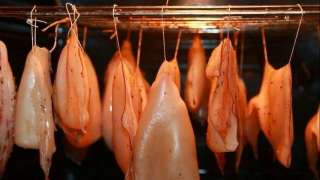 Как сушить кальмары