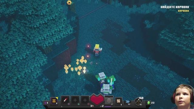 Minecraft Dungeons • Прохождение #1 • АРХИЗЛОДЕЯНИН смотреть онлайн