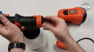 Prostormer Pistolet à Peinture 750W - Electric Spray Gun Prostormer - PSASG1000 - 1200ml - Unboxin