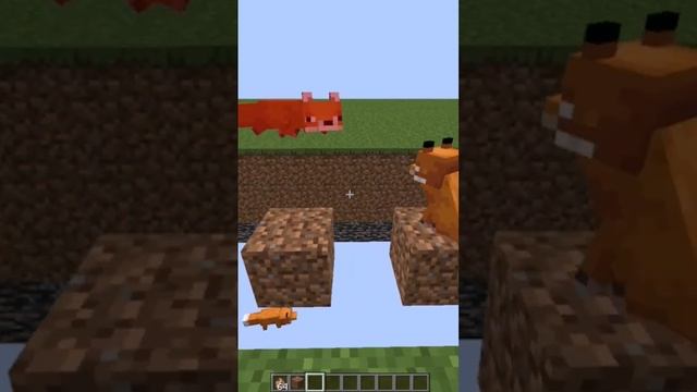 Minecraft Animal Sound (FOX) #shorts