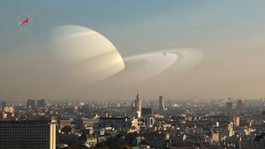 Если бы вместо Луны были планеты Солнечной системы.