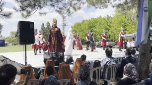 Академический ансамбль СКГА «Снежные вершины» в Турции: Танец "Абезек"