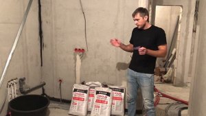 Теплая стяжка с пеностеклом Granulin Termolar