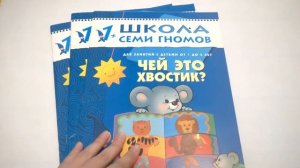 обзор развивающих книжек "школа 7 гномов" 1+