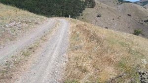 Крым.Живописная дорога в горах Крыма от с. Земляничное до с. Междуречье. 21.07.2019 г.