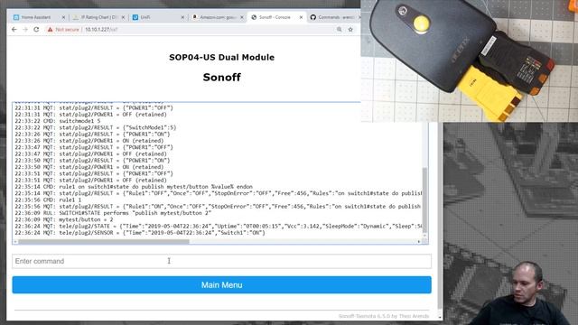 Tasmota Templates, Custom Button Rules, Lighting Control via NodeRed on the Acenx Outdoor Plug