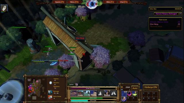 Naruto Ninpou Storm | Orochimaru | WC3 | Warcraft III REFORGED | Maito Gai  | TFT | Custom Games