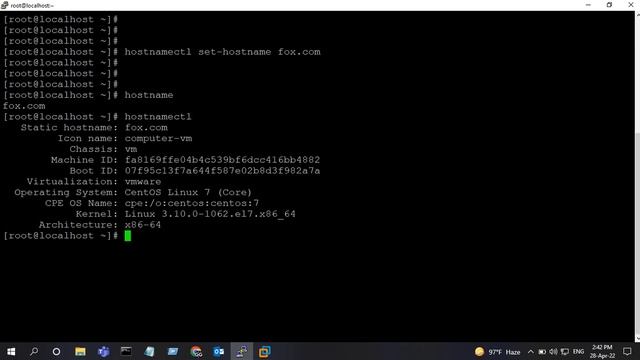 How to Set or Change Hostname || LINUX смотреть онлайн