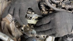 Замена цепи на skoda oktavia a7, 1.8т. gen 3